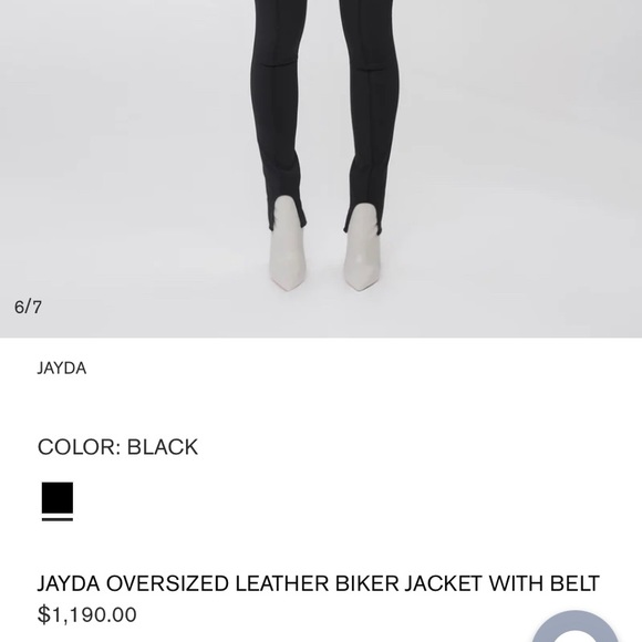 Mackage Kylie Tan Leather Moto Jacket with Removable Belt - NWT - Colour: Camel - Picture 8 of 12